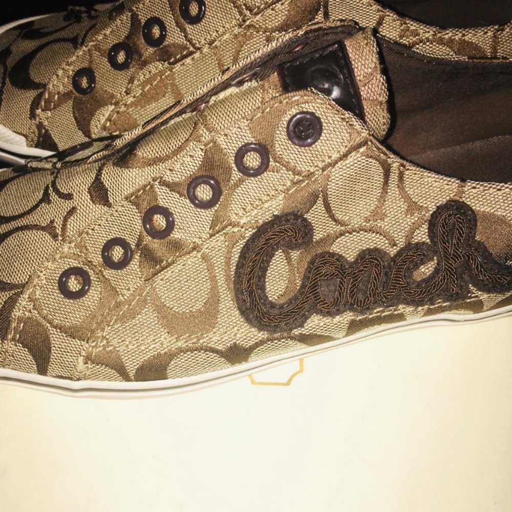 Coach Brown and Tan Women's Shoes